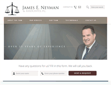 Tablet Screenshot of neymanandassociates.com